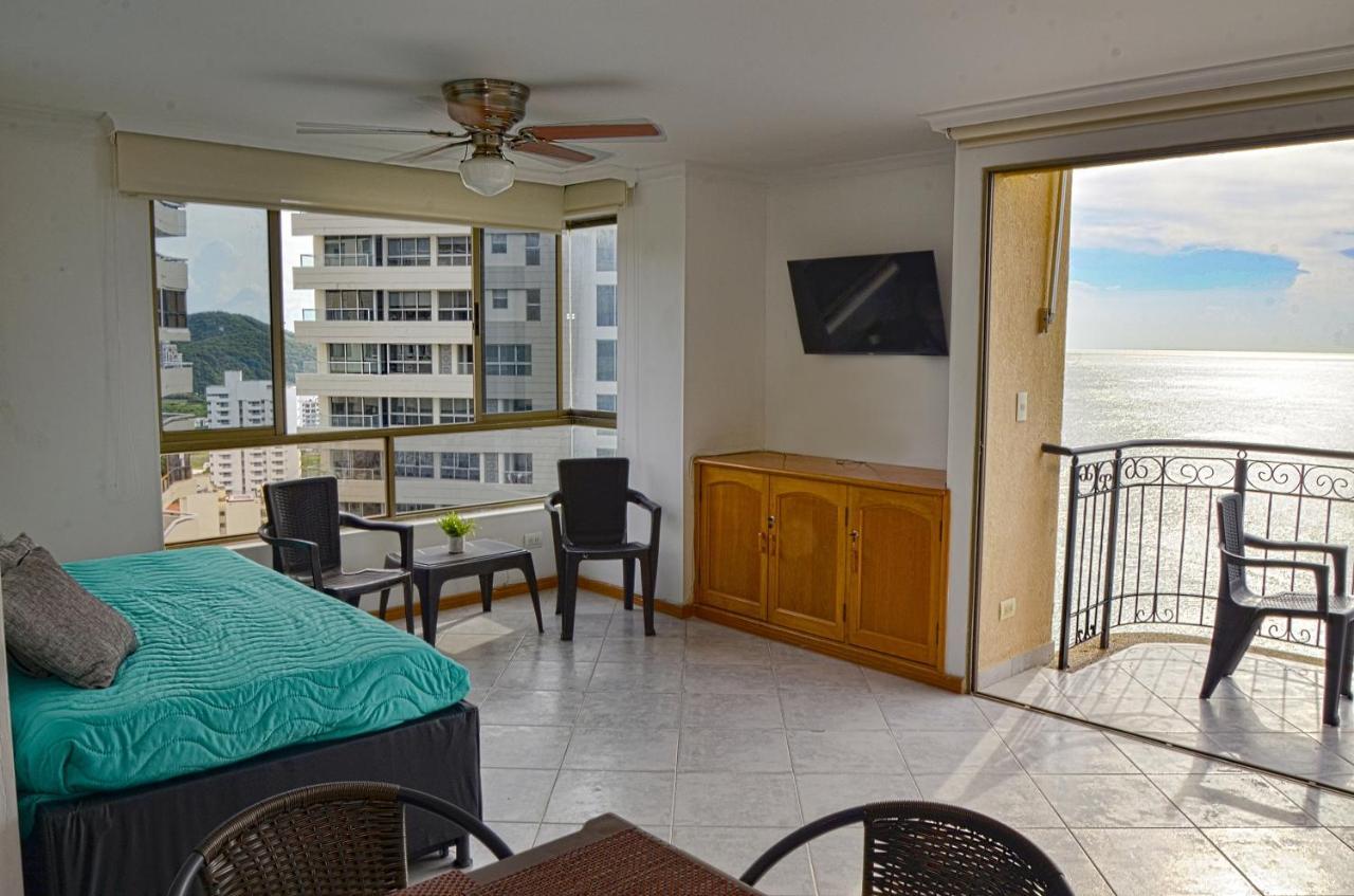 Apartamentos El Penon Del Rodadero Vista Al Mar - By Apartamar Santa Marta Εξωτερικό φωτογραφία