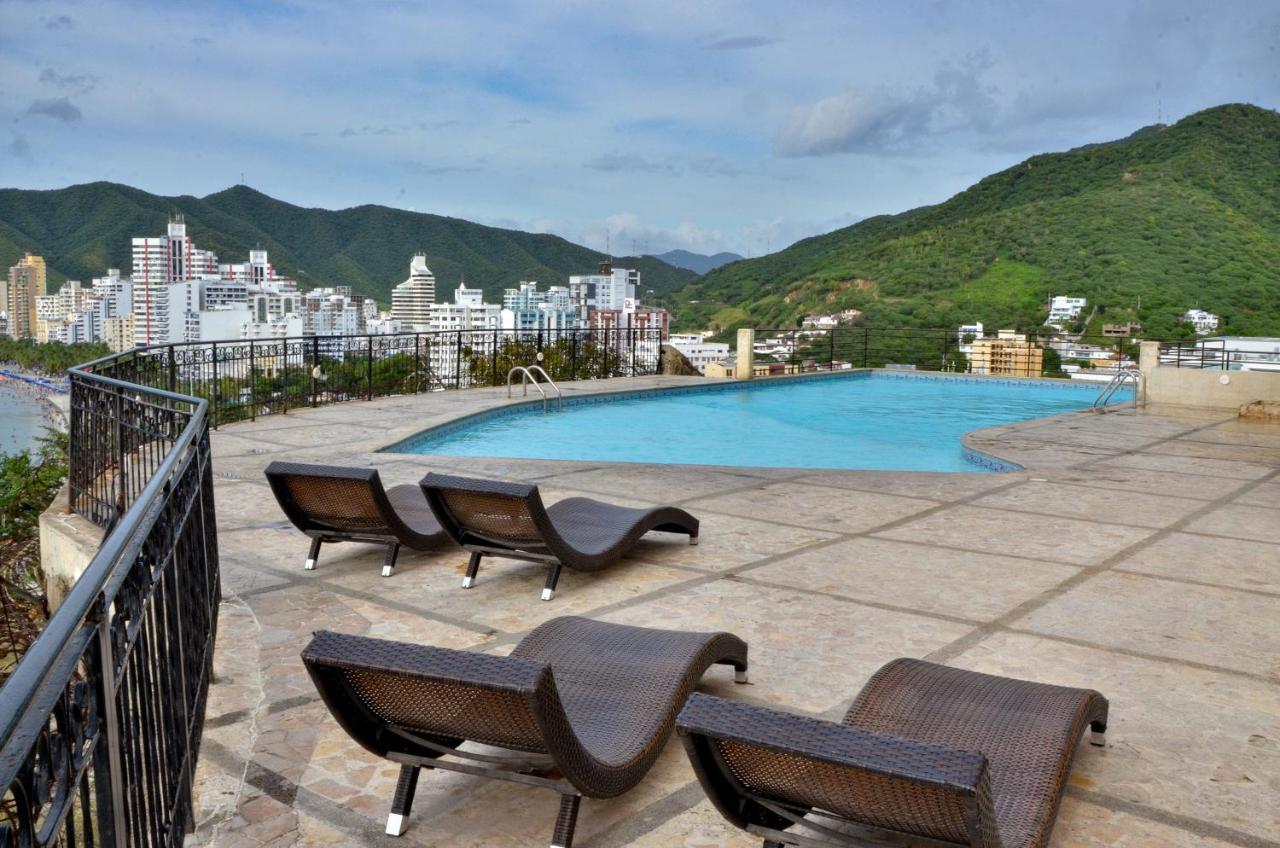 Apartamentos El Penon Del Rodadero Vista Al Mar - By Apartamar Santa Marta Εξωτερικό φωτογραφία